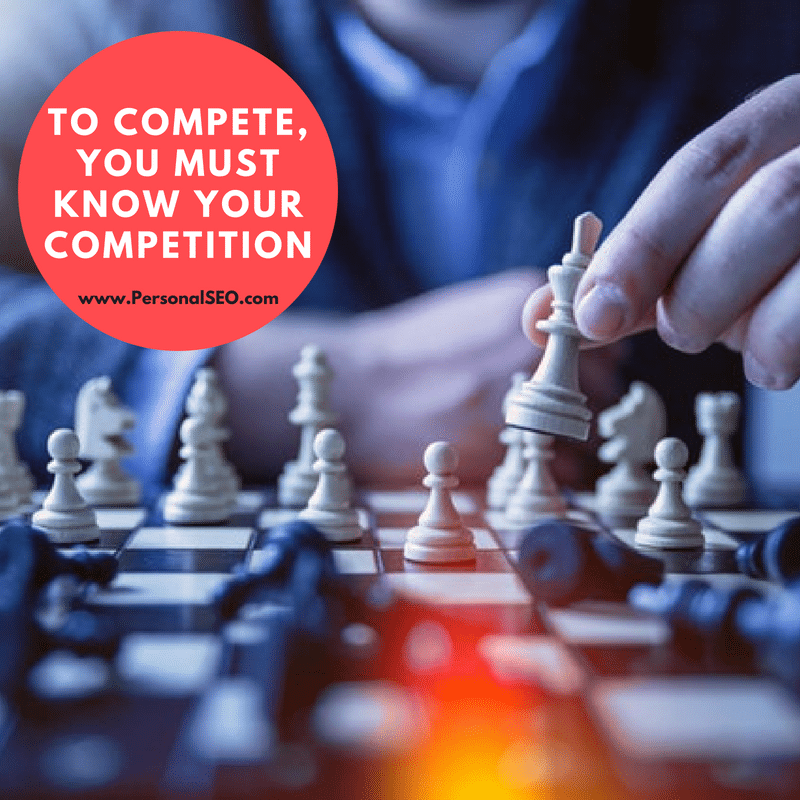 competition » To compete you must know your competition